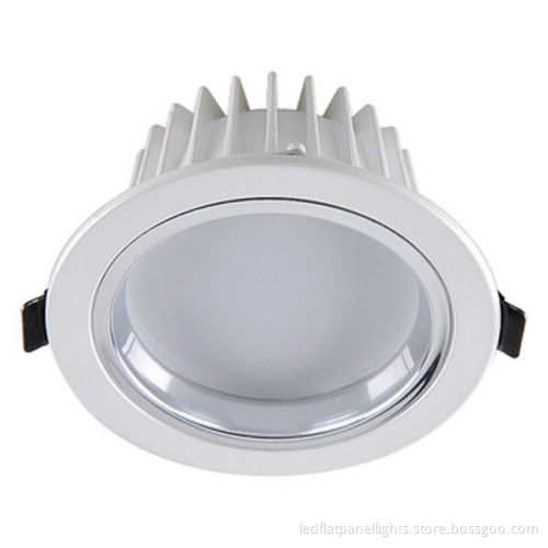 9w 550lm Led Recessed Downlights For Stadium , High-power Ac85-265v